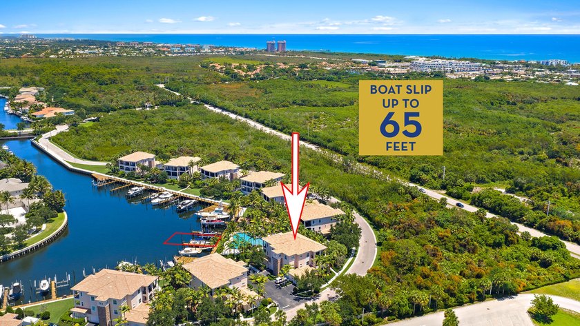 Boating enthusiasts will appreciate the included private boat - Beach Condo for sale in North Palm Beach, Florida on Beachhouse.com