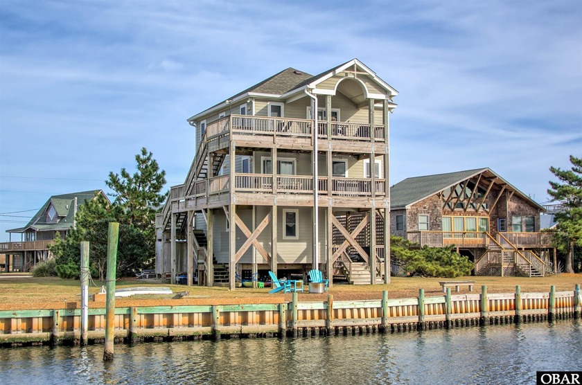 Amazing opportunity to secure this canal front gem in ever - Beach Home for sale in Hatteras Island, North Carolina on Beachhouse.com