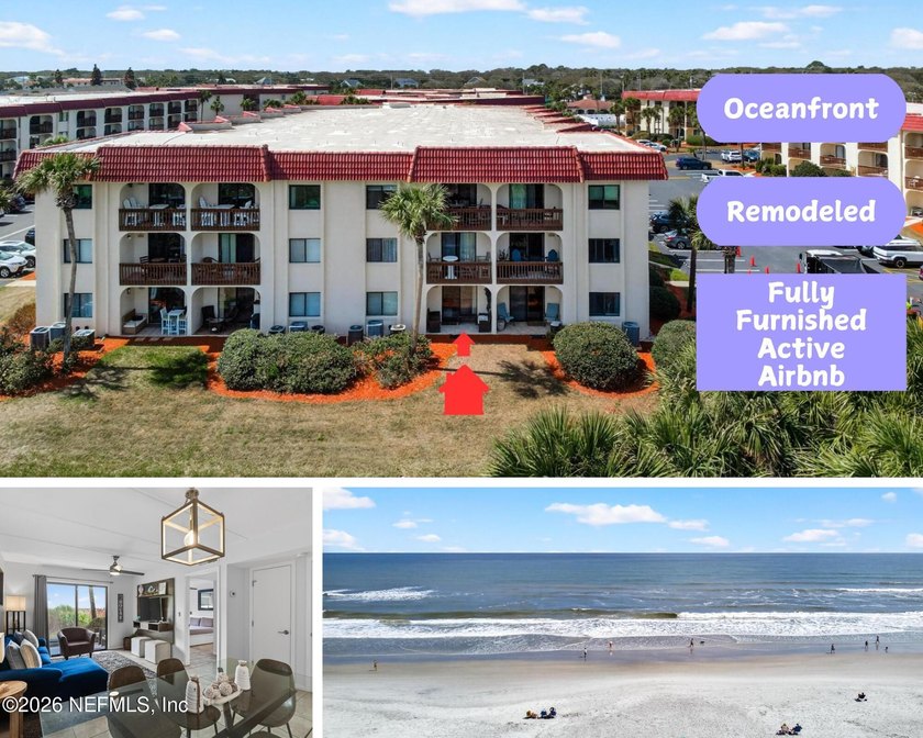 Live every day as if on vacation in this ground floor unit - Beach Condo for sale in St. Augustine Beach, Florida on Beachhouse.com