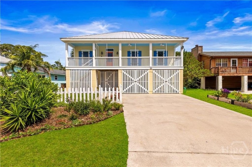 Make your dreams of coastal living come true at this elevated 3 - Beach Home for sale in Tybee Island, Georgia on Beachhouse.com
