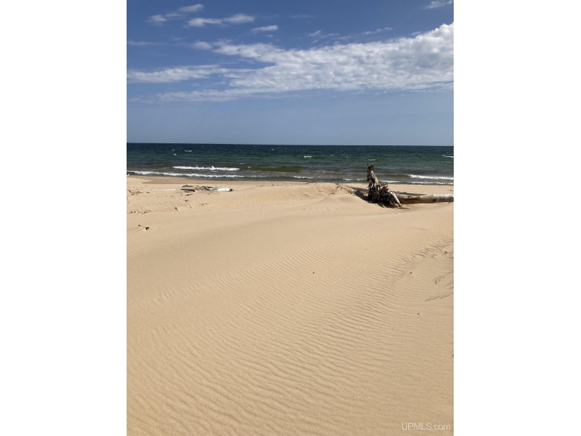 200' of sugar sand lake frontage on Lake Michigan. Just outside - Beach Lot for sale in Manistique, Michigan on Beachhouse.com
