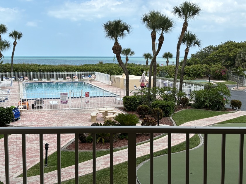 Oceanfront Heated Pool with putting - Beach Vacation Rentals in Cape Canaveral, Florida on Beachhouse.com