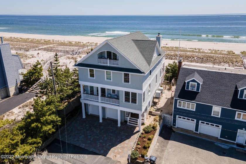 Beautifully designed 5 bedroom, 5 bath oceanfront home is - Beach Home for sale in Mantoloking, New Jersey on Beachhouse.com