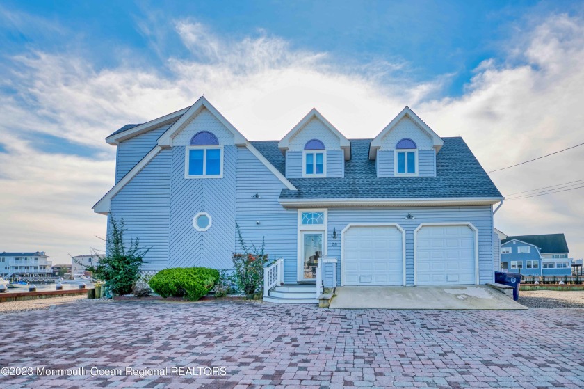 Located on the Tuckerton Creek this 3 bed/3 bath home has water - Beach Home for sale in Little Egg Harbor, New Jersey on Beachhouse.com