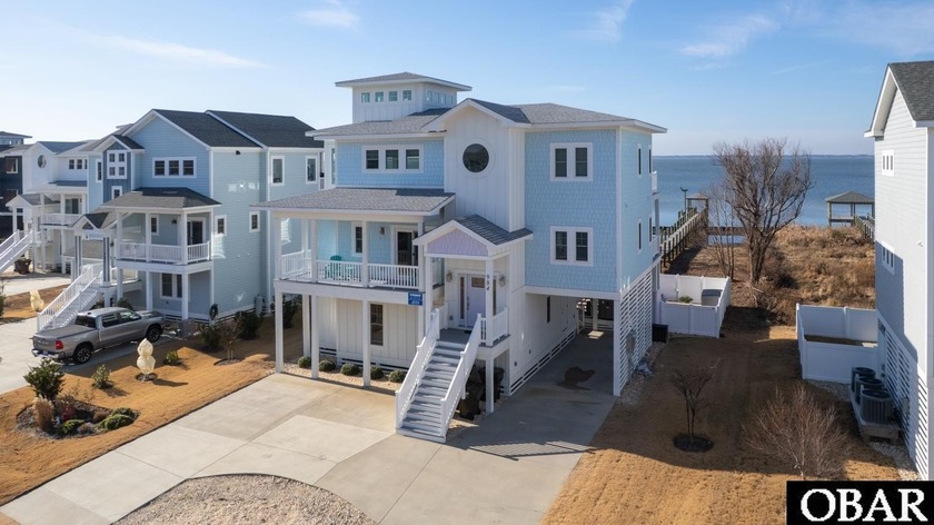 Built in 2021 and impeccably maintained, this luxury soundfront - Beach Home for sale in Corolla, North Carolina on Beachhouse.com