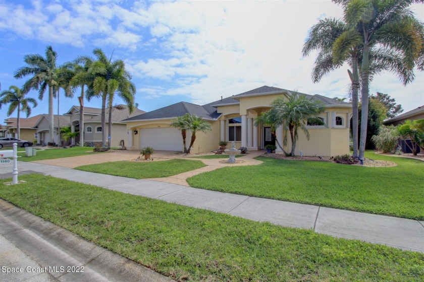 This beautiful cared for LAKEFRONT home is located in the - Beach Home for sale in Rockledge, Florida on Beachhouse.com