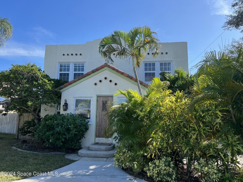 A house like this doesn't come along too often.  Built in 1925 - Beach Home for sale in Indialantic, Florida on Beachhouse.com