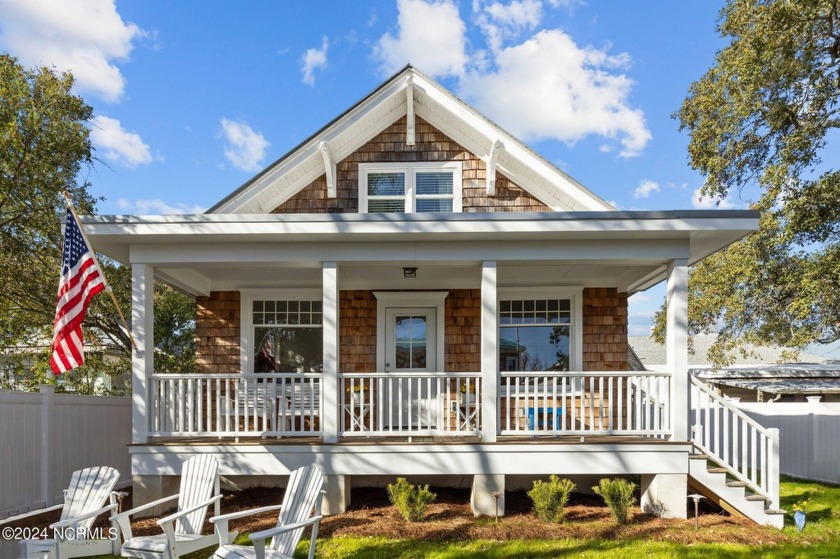Renovated cedar-shake cottage with Arendell address that faces - Beach Home for sale in Morehead City, North Carolina on Beachhouse.com