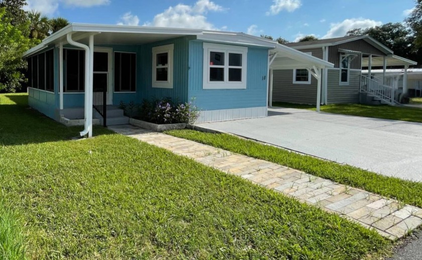 Manufactured Home on Leased Land with Lot Rent. This home has - Beach Home for sale in New Smyrna Beach, Florida on Beachhouse.com