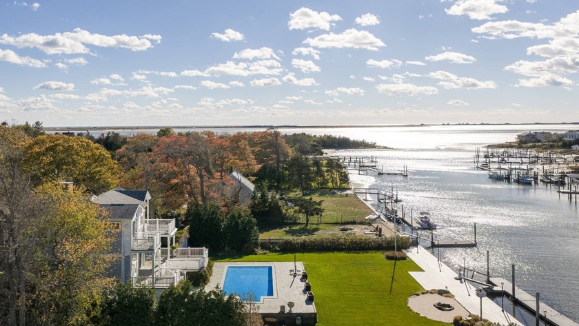 Discover a spectacular hidden waterfront retreat set on nearly a - Beach Home for sale in Hampton Bays, New York on Beachhouse.com