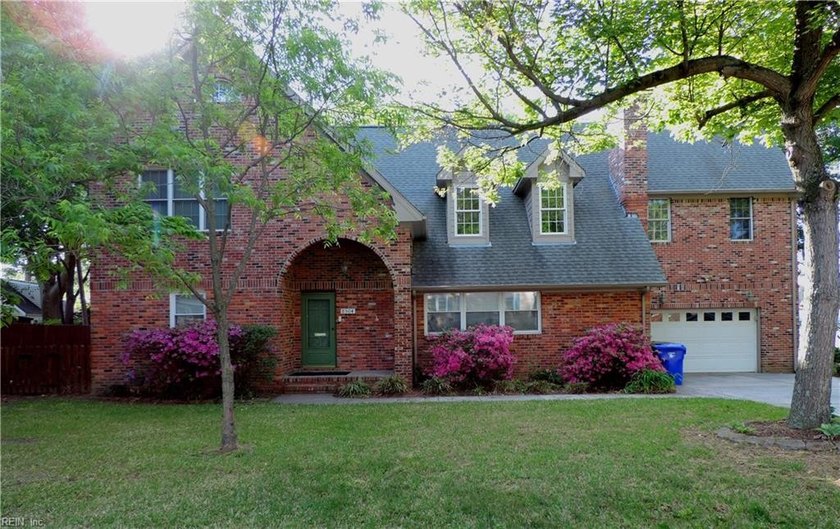 On a large shady lot with peaceful water views, this house is - Beach Home for sale in Norfolk, Virginia on Beachhouse.com