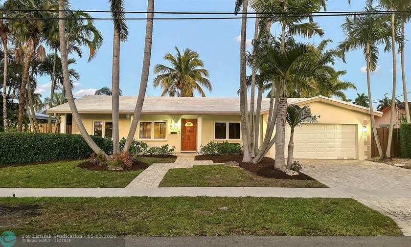 Experience this hidden waterfront gem just two blocks from the - Beach Home for sale in Fort Lauderdale, Florida on Beachhouse.com