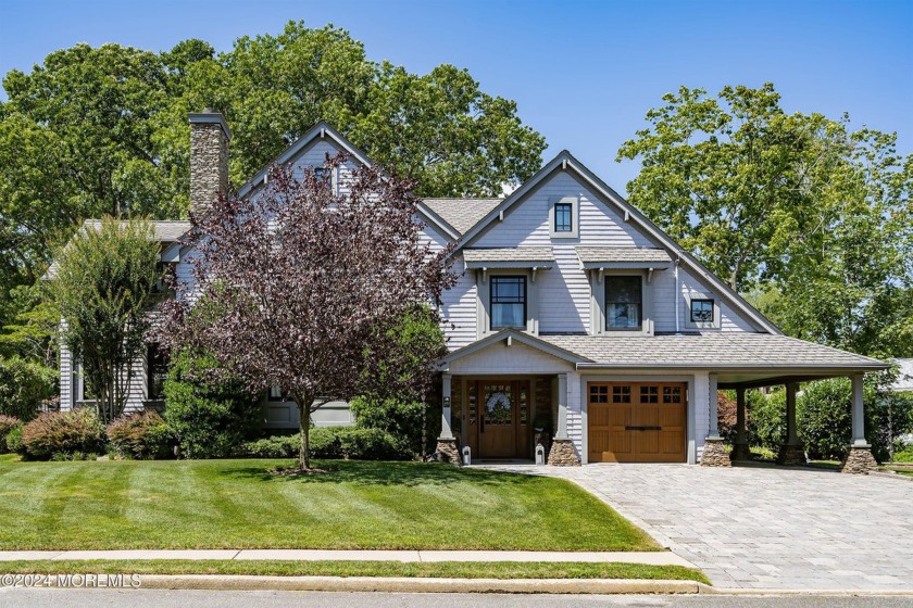 Newly rebuilt in 2007, this one-of-a-kind custom-designed home - Beach Home for sale in Oakhurst, New Jersey on Beachhouse.com