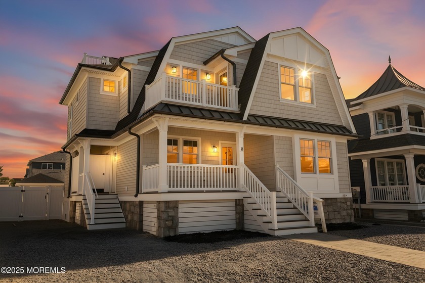 Just four houses from the ocean, this stunning 6-bedroom, 4 - Beach Home for sale in Lavallette, New Jersey on Beachhouse.com