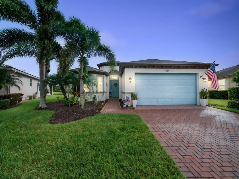 Welcome to this beautifully maintained Gulfstream model located - Beach Home for sale in Port Saint Lucie, Florida on Beachhouse.com