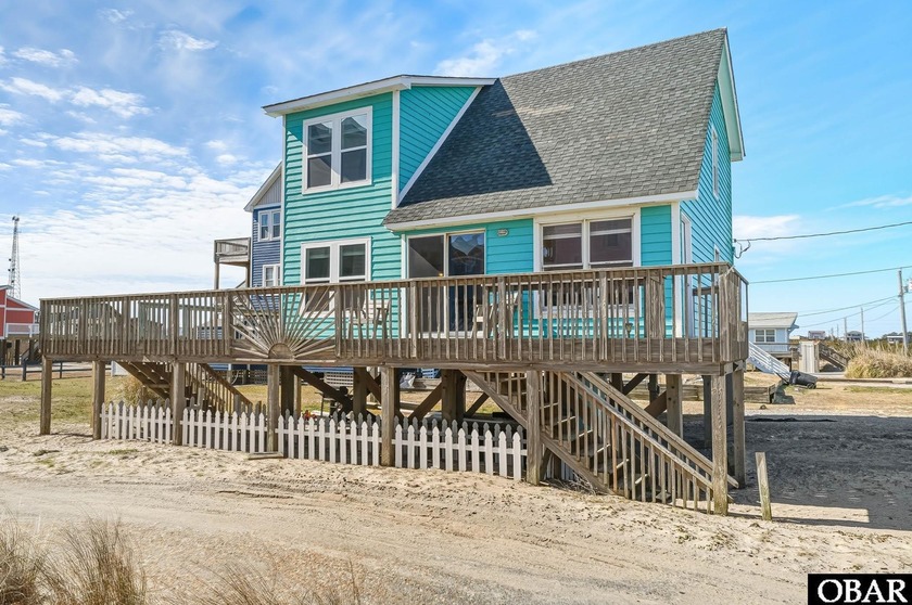 Ocean views, beach access just outside your front door, and - Beach Home for sale in Rodanthe, North Carolina on Beachhouse.com