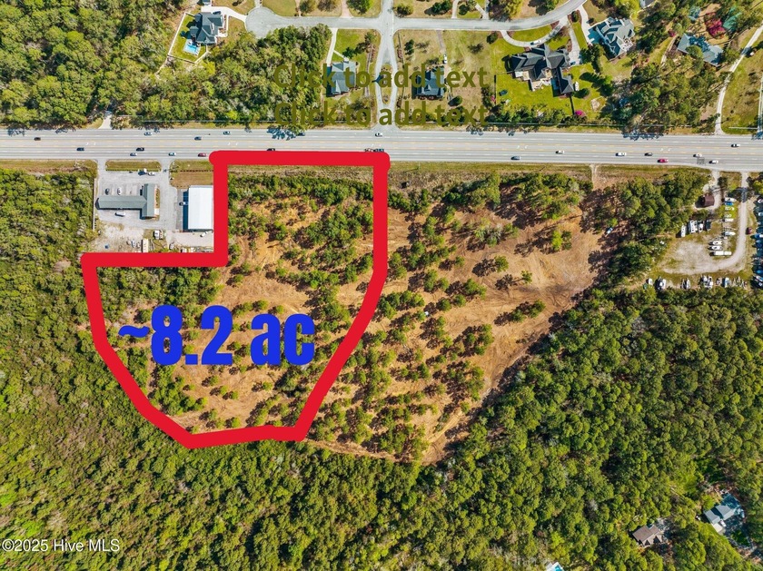Prime Location! Over 350' of Road Front on Hwy 24 in Morehead - Beach Acreage for sale in Morehead City, North Carolina on Beachhouse.com