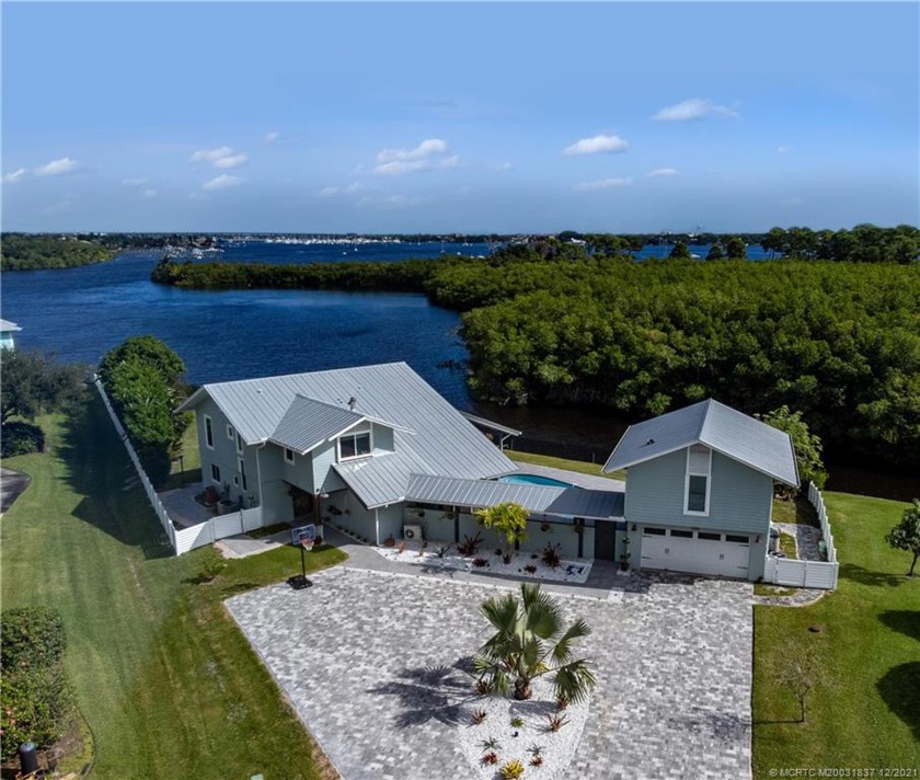 One-Of-A-Kind Waterfront Opportunity! Located in a protected - Beach Home for sale in Palm City, Florida on Beachhouse.com