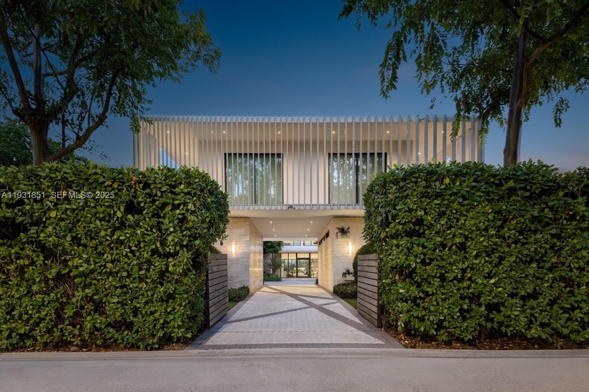 Private island living at its finest. This tropical modern estate - Beach Home for sale in Miami Beach, Florida on Beachhouse.com