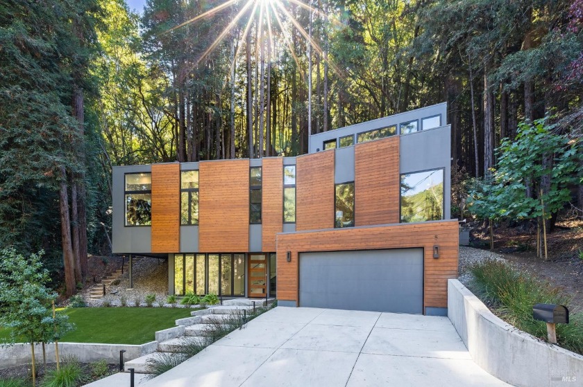 NEW CONSTRUCTION! 5 Tartan Road is nestled in front of a magical - Beach Home for sale in Mill Valley, California on Beachhouse.com
