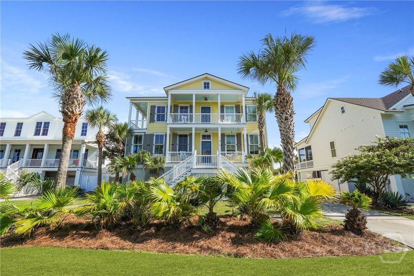 Tybee! Relax on 2 porches off stunning Primary Suite and gaze - Beach Home for sale in Tybee Island, Georgia on Beachhouse.com