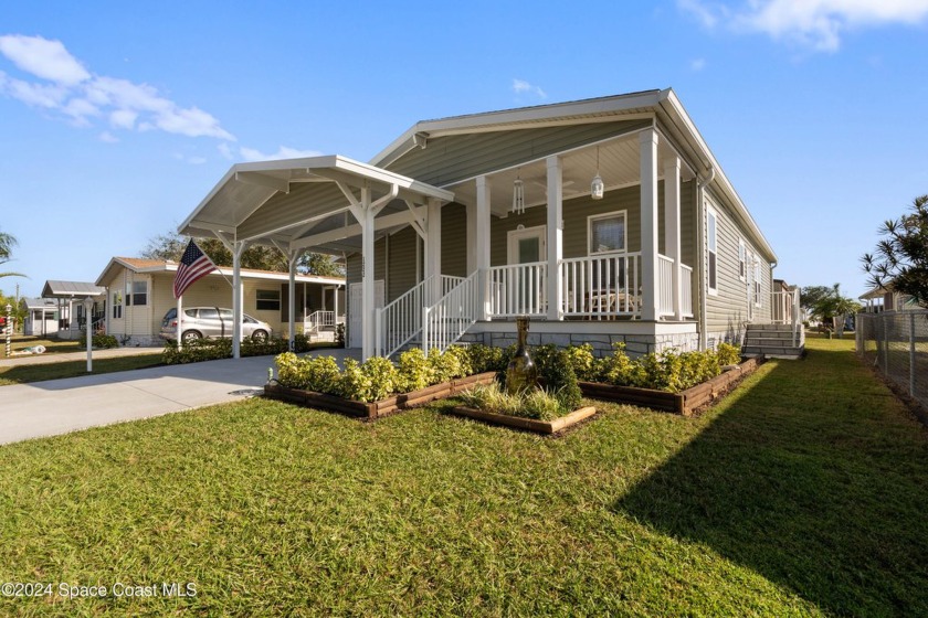 This is a gorgeous one! Built in 2023 the first owner to - Beach Home for sale in Barefoot Bay, Florida on Beachhouse.com