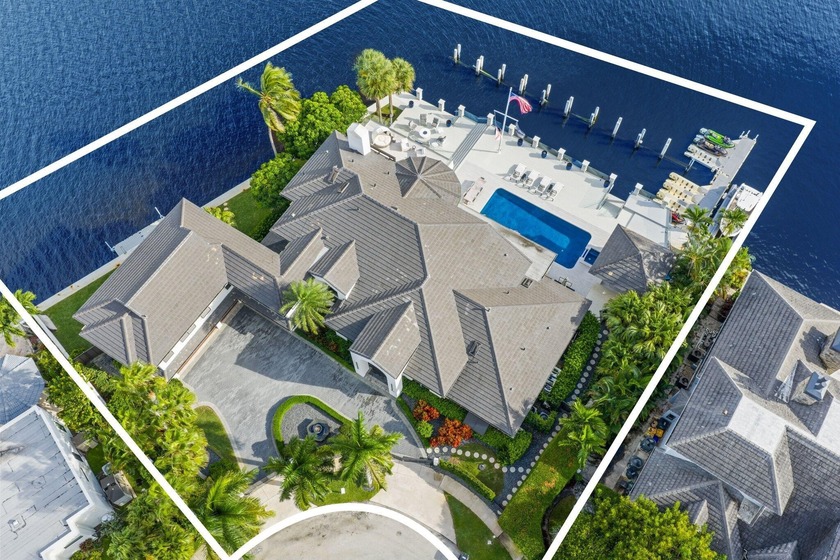 A true point lot on the Intracoastal, 7400 NE Orchid Bay Terrace - Beach Home for sale in Boca Raton, Florida on Beachhouse.com