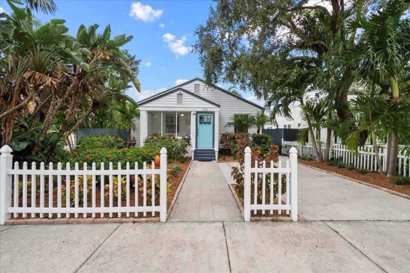 This charming property consists of a 2/1 main cottage & a quaint - Beach Home for sale in West Palm Beach, Florida on Beachhouse.com