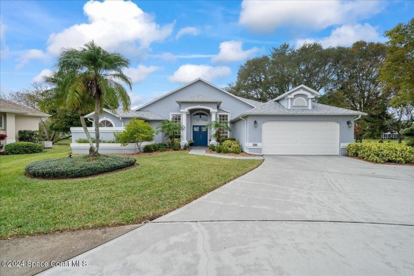 Nestled on a peaceful cul-de-sac, this beautifully updated - Beach Home for sale in Melbourne, Florida on Beachhouse.com