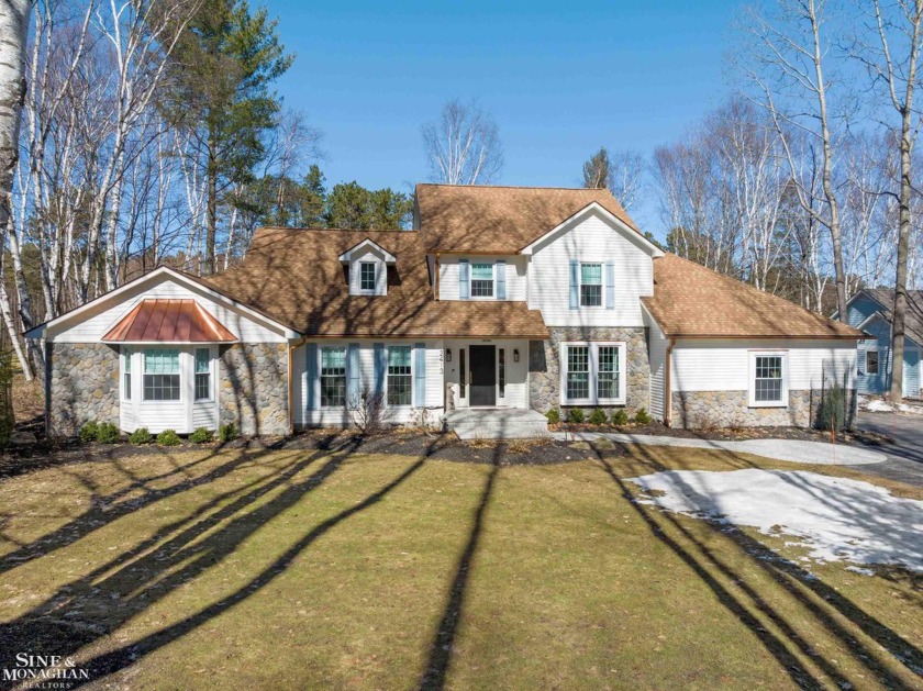 Nestled on a beautiful tree lined lot and located on the 4th tee - Beach Home for sale in Harbor Springs, Michigan on Beachhouse.com