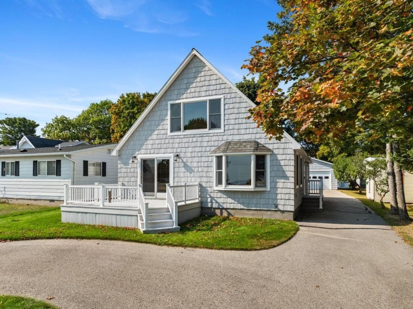 Amazing views of Lake Huron and Mackinac Island right outside - Beach Home for sale in Mackinaw City, Michigan on Beachhouse.com