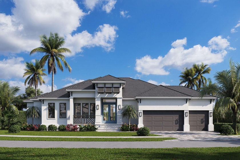 Impressive coastal contemporary new construction two blocks from - Beach Home for sale in Marco Island, Florida on Beachhouse.com