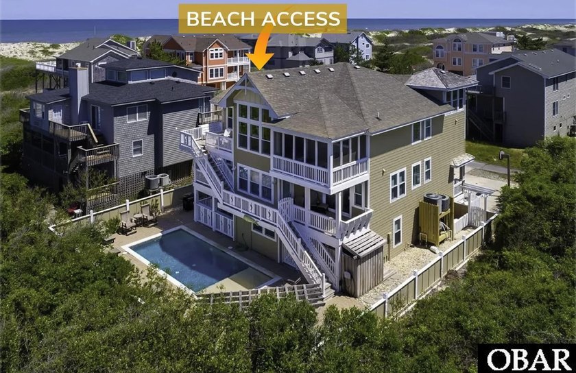 Welcome to *Beach Happy,* an 8-bedroom, updated, amenity-filled - Beach Home for sale in Corolla, North Carolina on Beachhouse.com