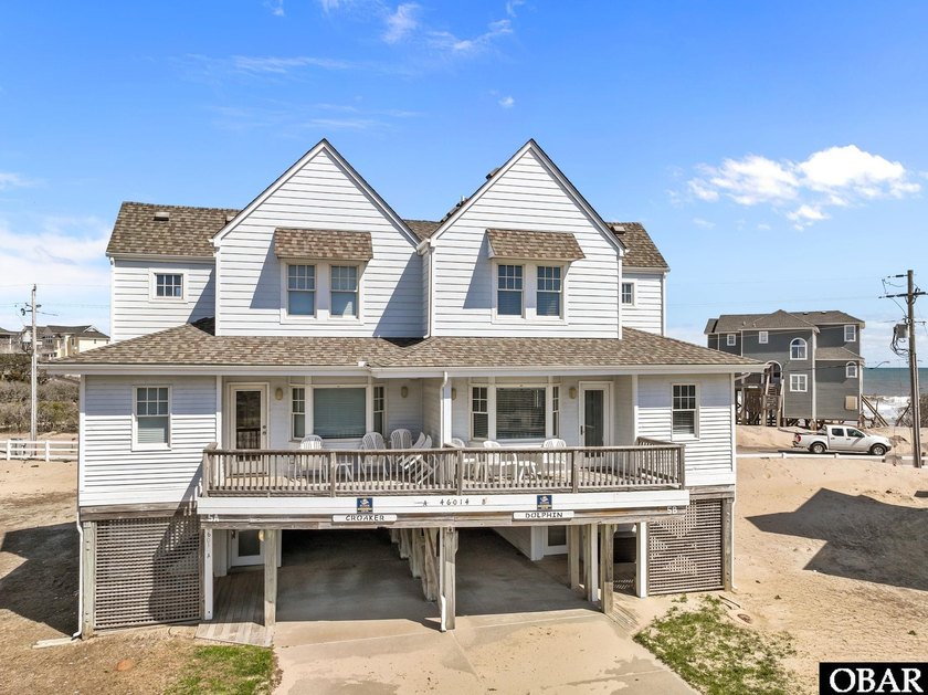 Rare opportunity to own a full semi-oceanfront duplex at the - Beach Home for sale in Buxton, North Carolina on Beachhouse.com
