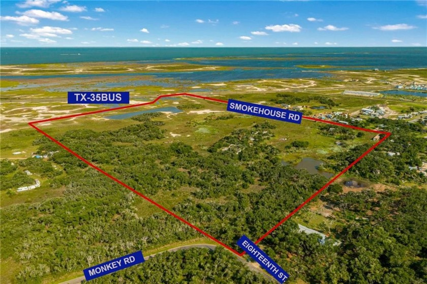 NOTICE: A RARE HISTORIC OPPORTUNITY OF 39.95 ACRES IN THE HEART - Beach Acreage for sale in Rockport, Texas on Beachhouse.com