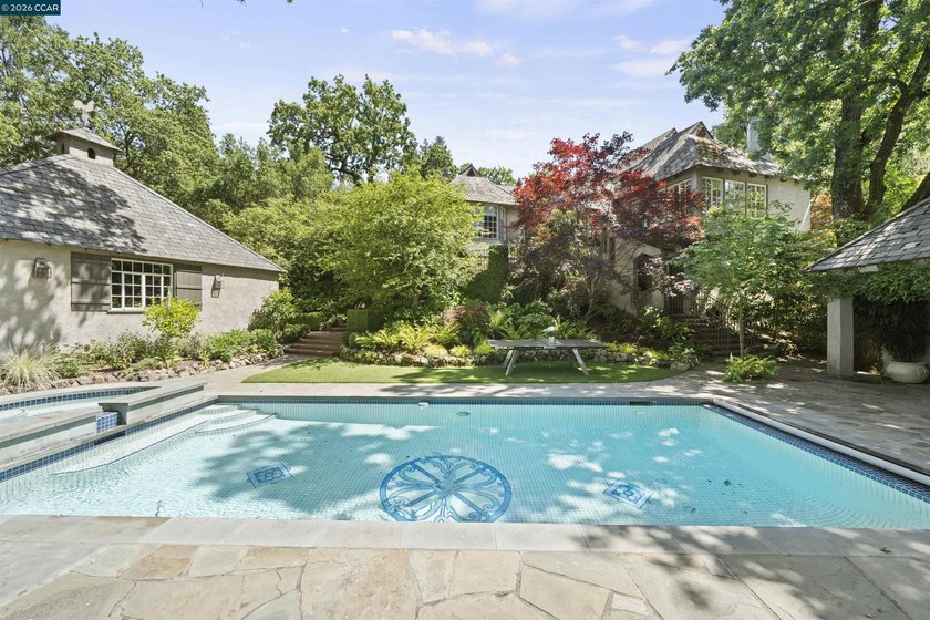 Designed in 1933 by Miller & Warnecke, this slate-roofed Tudor - Beach Home for sale in Orinda, California on Beachhouse.com