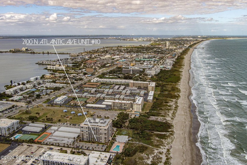 Highly sought-after 2100 Tower building, unit 110 is a ground - Beach Condo for sale in Cocoa Beach, Florida on Beachhouse.com