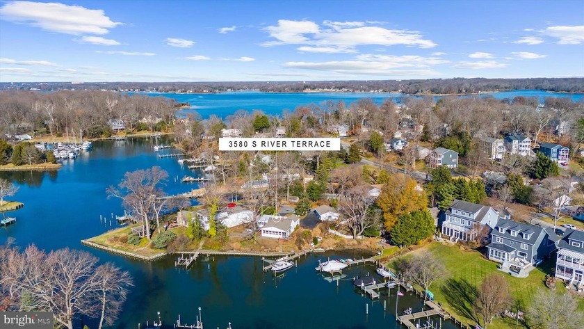 Serene waterfront cottage with private pier, perfect for coastal - Beach Home for sale in Edgewater, Maryland on Beachhouse.com