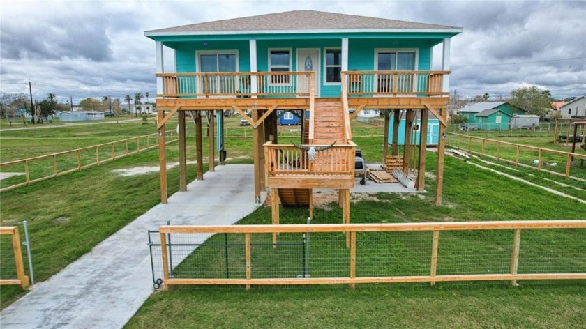 Sunrise to Sunset views and more. Newly built in 2023, stilted - Beach Home for sale in Aransas Pass, Texas on Beachhouse.com