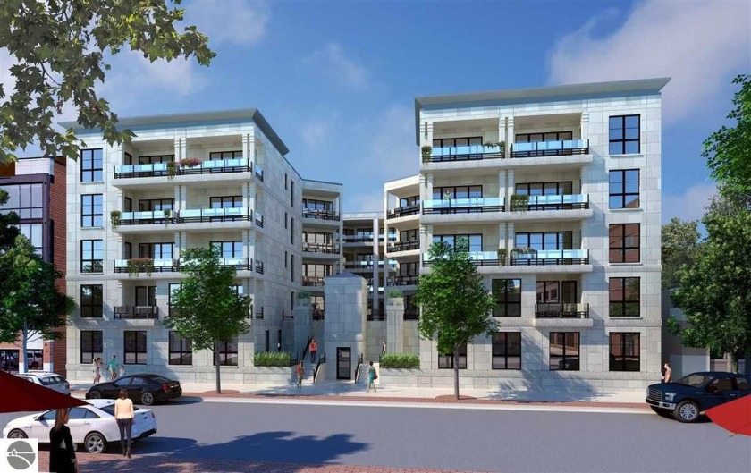 Introducing Peninsula Place, a premier five-story residential - Beach Condo for sale in Traverse City, Michigan on Beachhouse.com