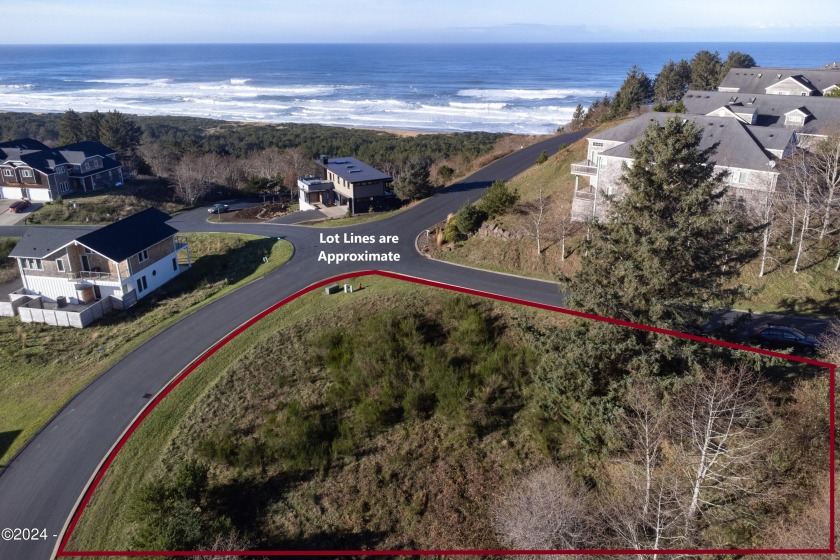 OCEAN VIEW LOT!  Over sized, ocean view corner lot in Sahhali - Beach Lot for sale in Neskowin, Oregon on Beachhouse.com