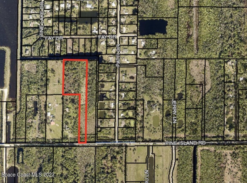 6.39 Acres in North Merritt Island on a canal.  Property will - Beach Lot for sale in Merritt Island, Florida on Beachhouse.com