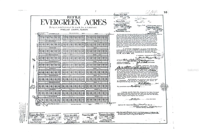 Vacant corner lot in unincorporated Clearwater! Almost  1/2 - Beach Lot for sale in Clearwater, Florida on Beachhouse.com