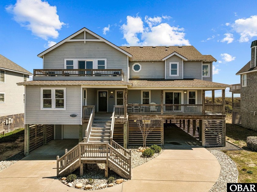 Welcome to 140 Skimmer Way, a refined oceanfront sanctuary - Beach Home for sale in Duck, North Carolina on Beachhouse.com