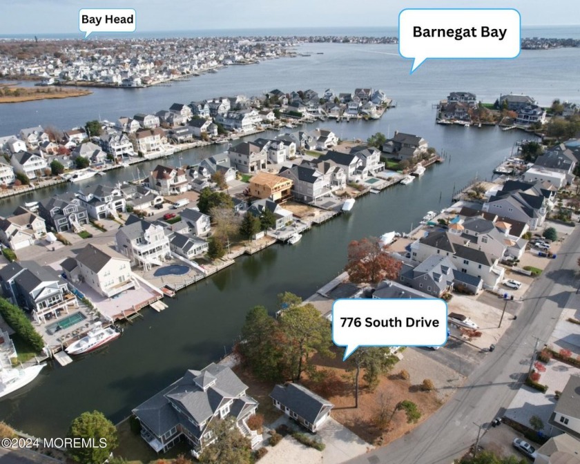 A rare opportunity to build on an oversized lagoonfront lot on - Beach Lot for sale in Brick, New Jersey on Beachhouse.com