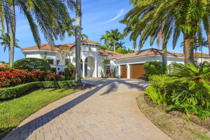 Nestled on nearly a half acre estate lot with picturesque sunset - Beach Home for sale in West Palm Beach, Florida on Beachhouse.com