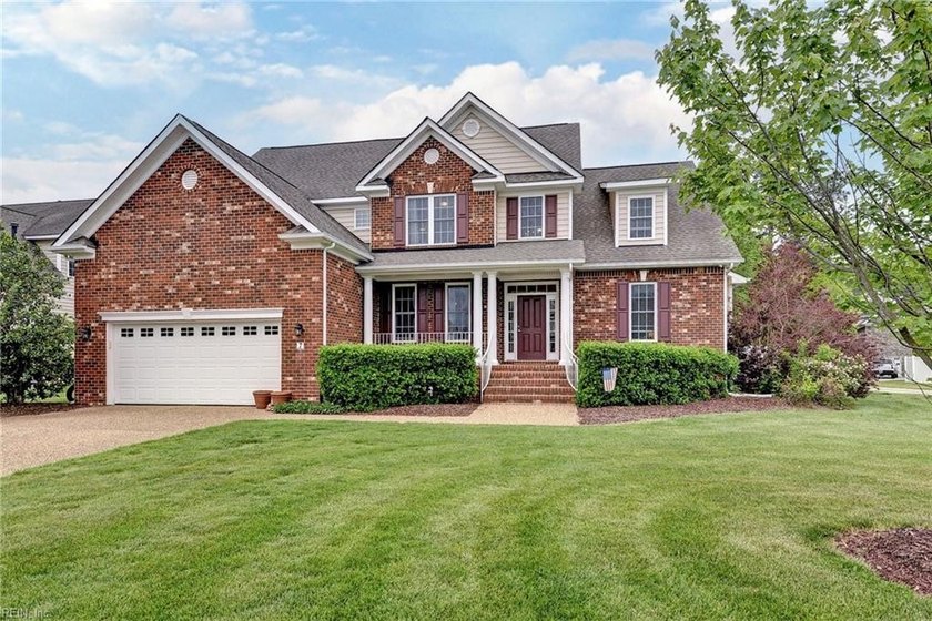 Beautiful custom-built brick home with standout curb appeal and - Beach Home for sale in Poquoson, Virginia on Beachhouse.com