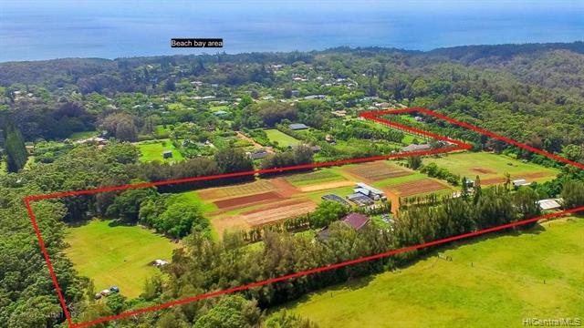 16 acres of AG-2 land with world class views of the North Shore - Beach Lot for sale in Haleiwa, Hawaii on Beachhouse.com