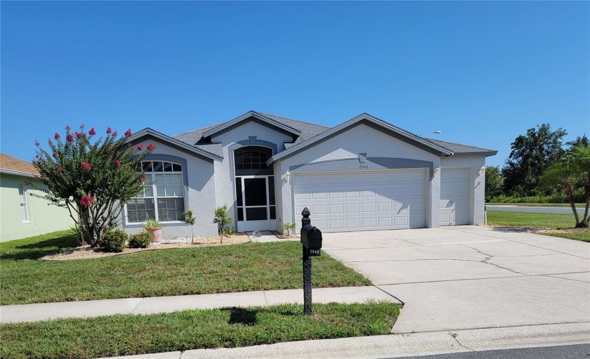 55+ Golf Course Community-=4 bedrooms & 2 Baths- 2 car plus 1 - Beach Home for sale in Land O Lakes, Florida on Beachhouse.com