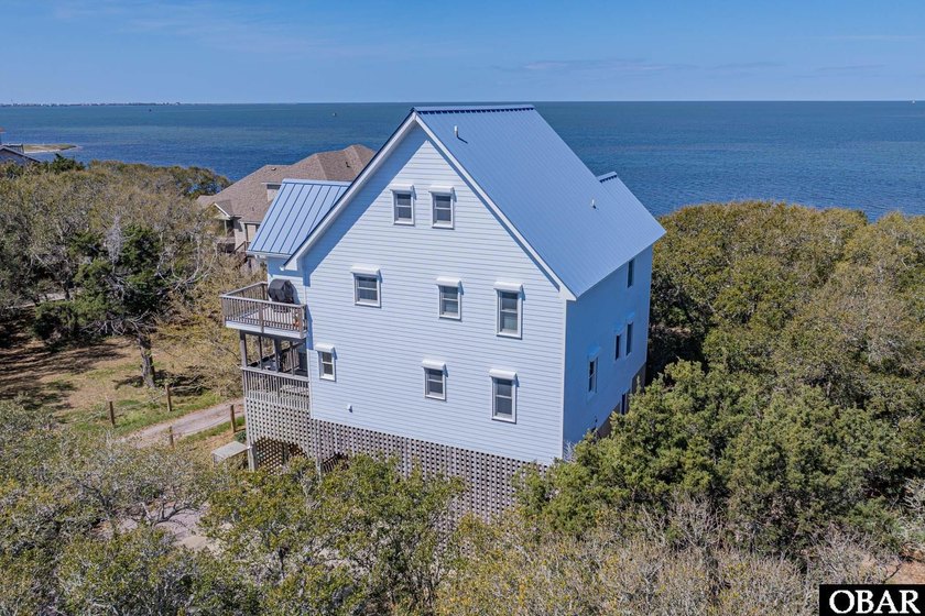 Soundfront living in Frisco with your own sandy beach, endless - Beach Home for sale in Frisco, North Carolina on Beachhouse.com